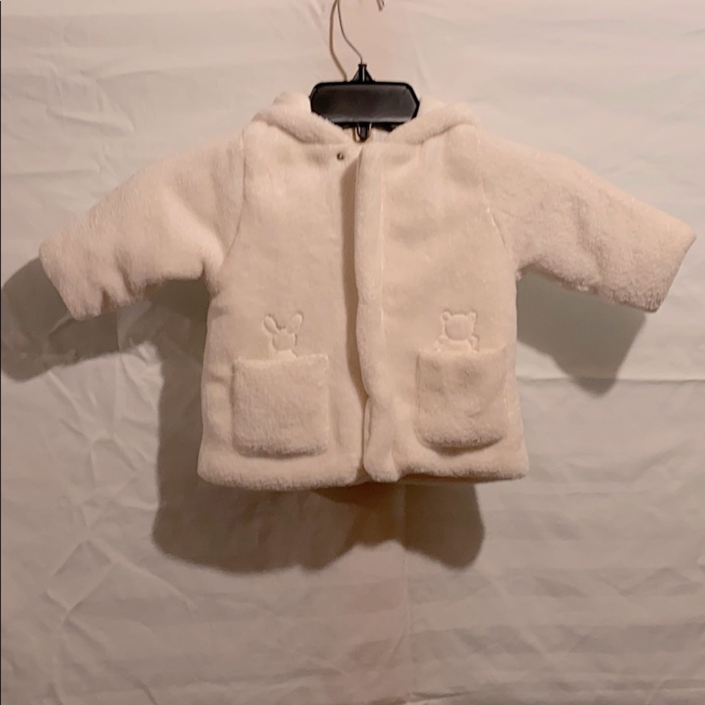 Kids Emile Et Rose 6 Months Soft Fleece Coat